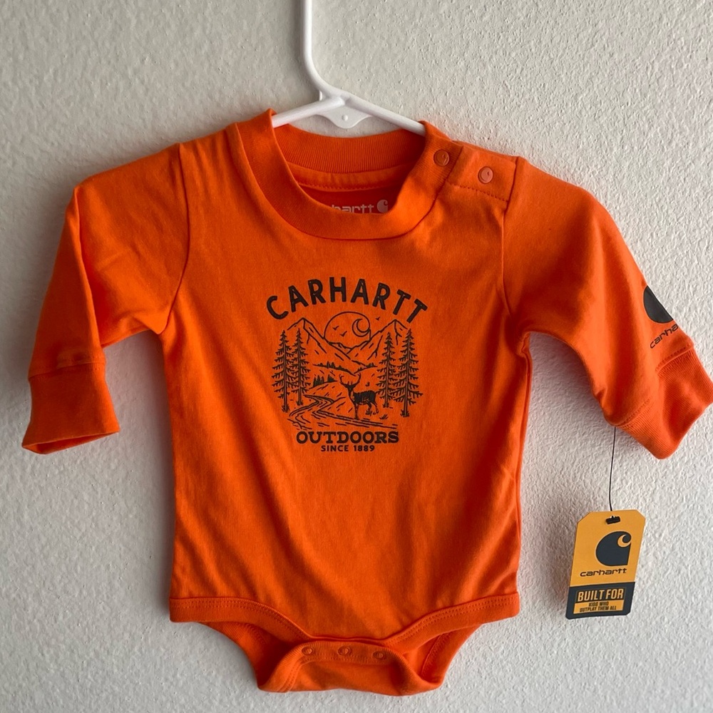 NWT Carhartt baby Onsie